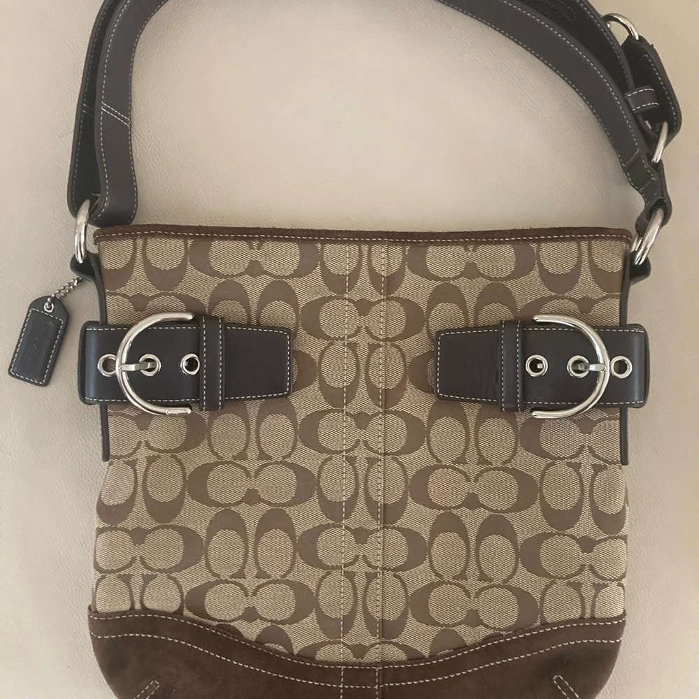 Vintage signature soho Coach No.F05K-3574 convertible shoulder Bag - Picture 1 of 14